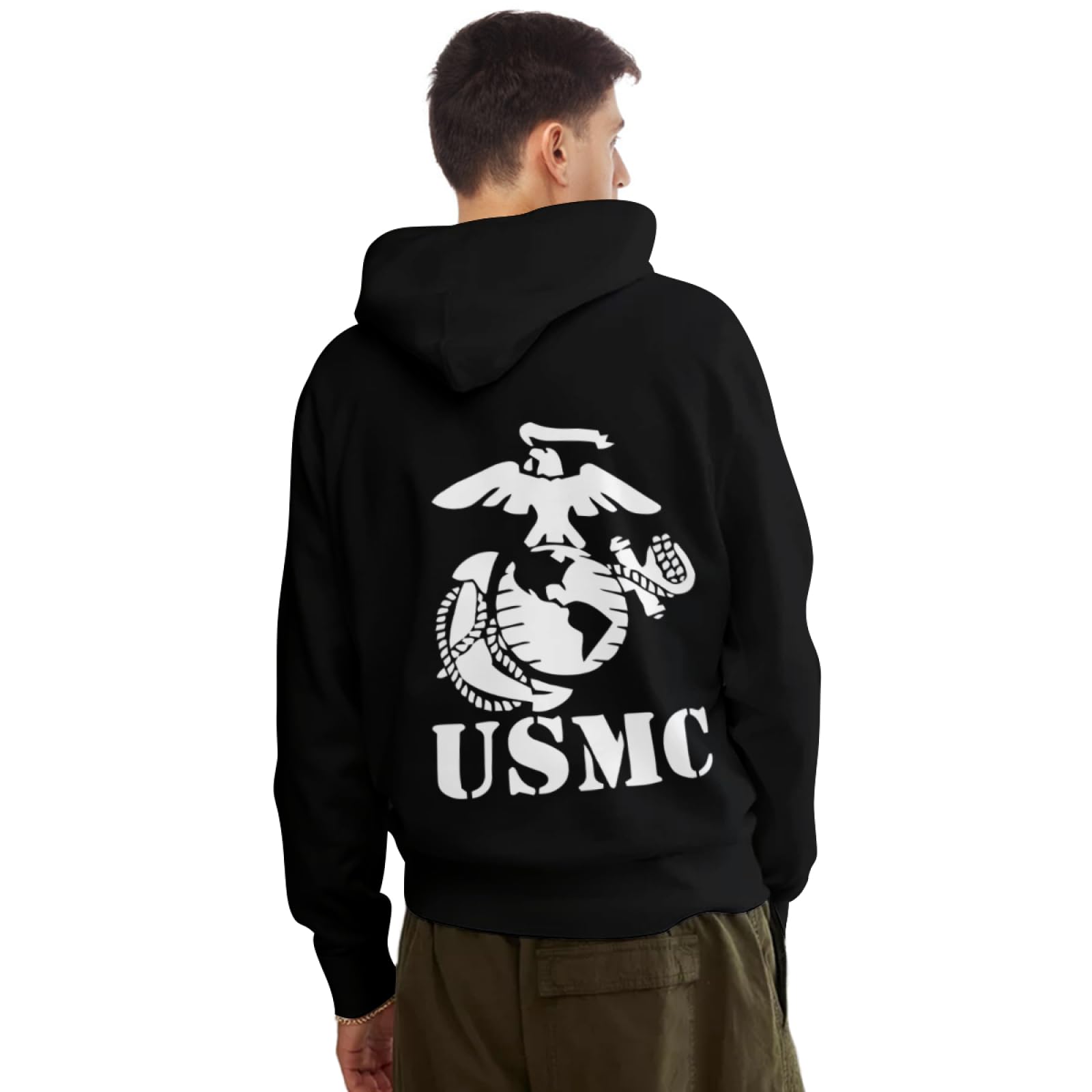 Amazon.co.jp: パーカー メンズ アメリカ海兵隊 USMC スウェット 上下